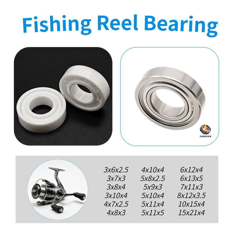 1/5/10 قطع بكرات صيد لويا ABEC - مراجعة Baitcasting Reel وسعره