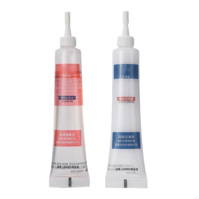 بكرات الصيد 340F، الزيوت والشح - مراجعة Reel Grease وسعره